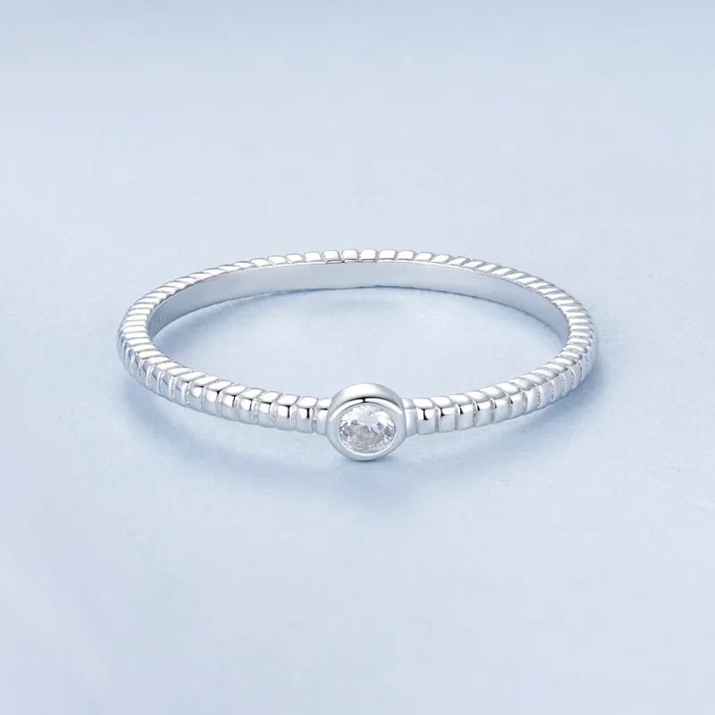 (bilde for) PANDORA Style Utsøkt liten enkeltring - BSR577 - Vis 3