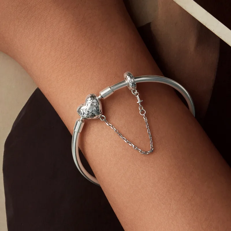(bilde for) PANDORA Style vintage hjertearmbånd - SCB287 - Vis 6
