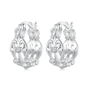 (bilde for) PANDORA Style Vintage palassmønster øredobber - BSE1055