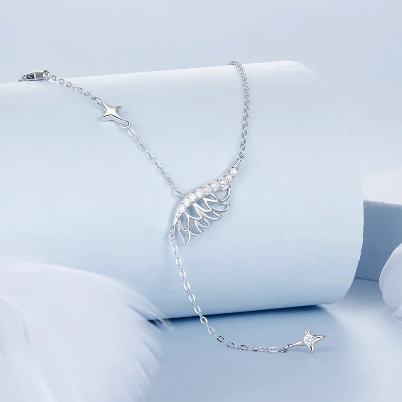 (bilde for) PANDORA Style Wings Halskjede - BSN395 - Vis 2