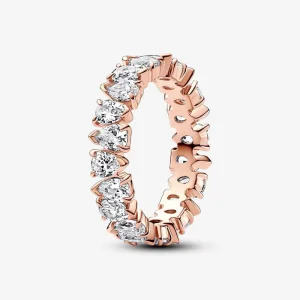 Pandora Alternerende Funklende Båndring - 183021C01 (bilde for) Pandora Alternerende Funklende Båndring - 183021C01