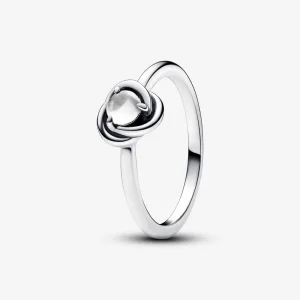 (bilde for) Pandora April Månestein Evighetssirkel Ring - 192993C04