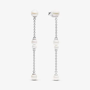Pandora Behandlet Ferskvannskulturperle Øredobber - 293152C01 (bilde for) Pandora Behandlet Ferskvannskulturperle Øredobber - 293152C01