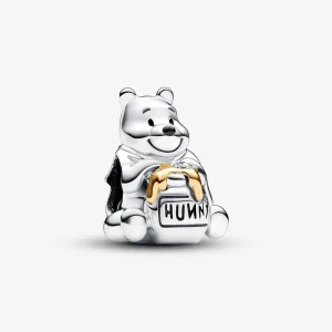 (bilde for) Pandora Disney 100-årsjubileum Ole Brumm Laboratorieskapt Diamant Hengende Charm - 793029C01