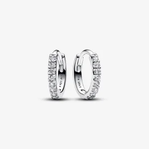 (bilde for) Pandora Funklende Huggie Øreringer - 293015C01