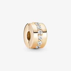 (bilde for) Pandora Funklende Klar Rad Klemmecharm - 759518C01