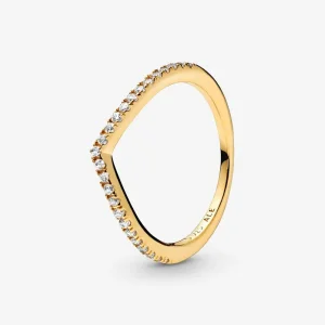 Pandora Funklende Ønskebein Ring - 168758C01 (bilde for) Pandora Funklende Ønskebein Ring - 168758C01
