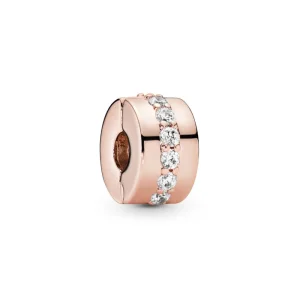 (bilde for) Pandora Funklende Rad Mellomleddcharm - 781972CZ