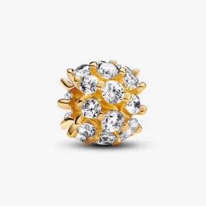 (bilde for) Pandora Funklende Rund Charm - 763234C01