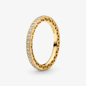 (bilde for) Pandora Gnister og Hjerter Ring - 168655C01
