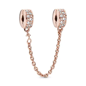 (bilde for) Pandora Klar Pavé Sikkerhetskjede Klemmecharm - 786322CZ