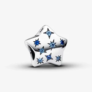 (bilde for) Pandora Kraftig Funklende Stjerne Charm - 792974C01