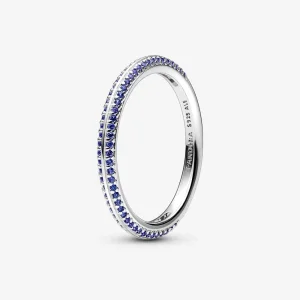 (bilde for) Pandora ME Blå Pavé Ring - 199679C03
