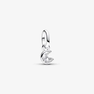(bilde for) Pandora ME Funklende Måne Mini Hengende Charm - 793364C01
