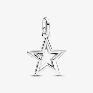 (bilde for) Pandora ME Funklende Stjerne Flat Charm - 793032C01