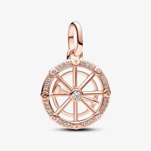 (bilde for) Pandora ME Lykkehjul Medaljong Charm - 783063C01