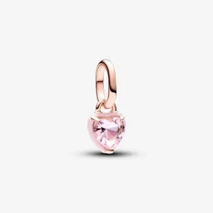 (bilde for) Pandora ME Rosa Chakra Hjerte Mini Hengende Charm - 783042C01