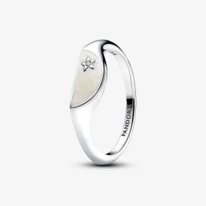 (bilde for) Pandora ME Signetring med emalje - 193325C01