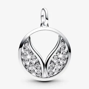 (bilde for) Pandora ME Vinger Oversized Medaljong Charm - 793371C01