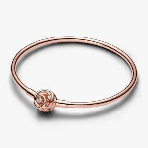 (bilde for) Pandora Moments Bangle med Rund Lås - 583230C01