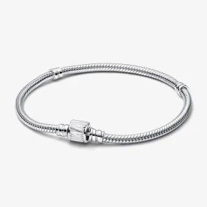 (bilde for) Pandora Moments Marvel Logo Slangekjedearmbånd - 592561C01