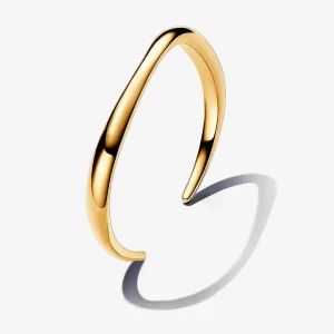 (bilde for) Pandora Organisk Formet Åpent Bangle - 563310C00