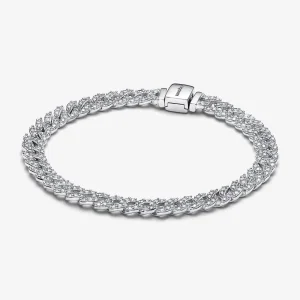 (bilde for) Pandora Timeless Pavé Kubansk Kjedearmbånd - 593008C01
