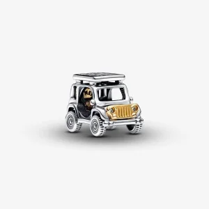 (bilde for) Pandora Tofarget Bil Charm - 763330C01
