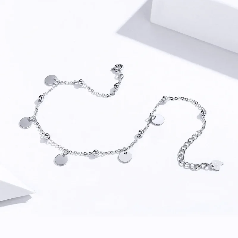(bilde for) Pandora Style Silver The Memory Anklet - SCT011 - Vis 2