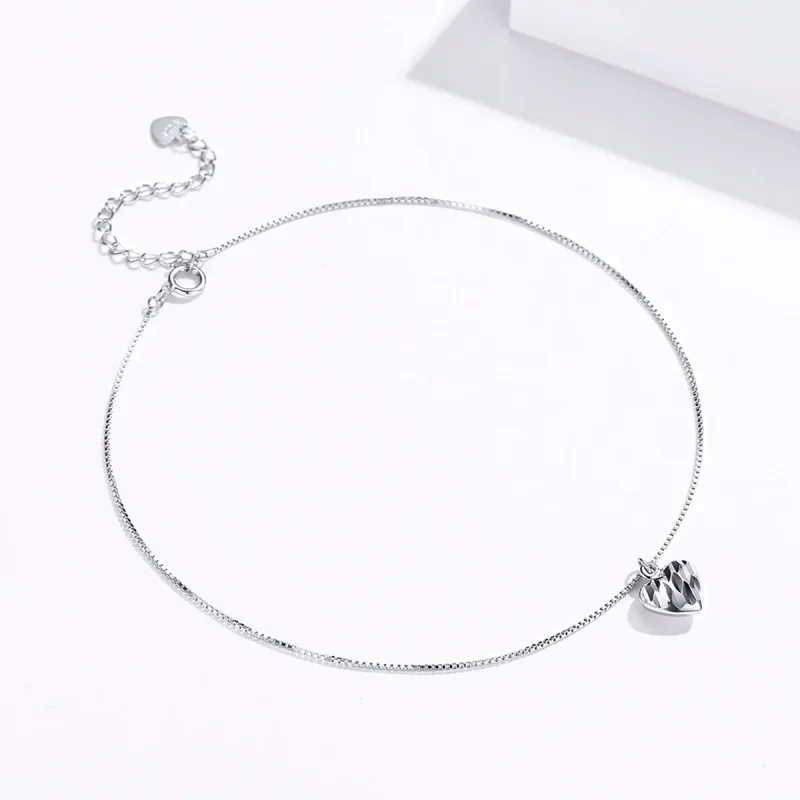 (bilde for) Pandora Style Sølv Beautiful Love Anklet - SCT013 - Vis 3