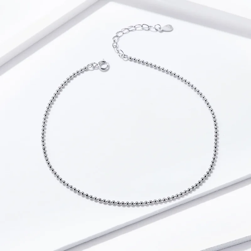 (bilde for) Pandora Style Sølv Enkel Anklet - SCT002 - Vis 2
