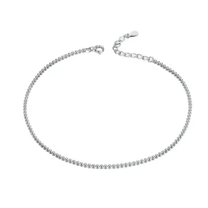 (bilde for) Pandora Style Sølv Enkel Anklet - SCT002