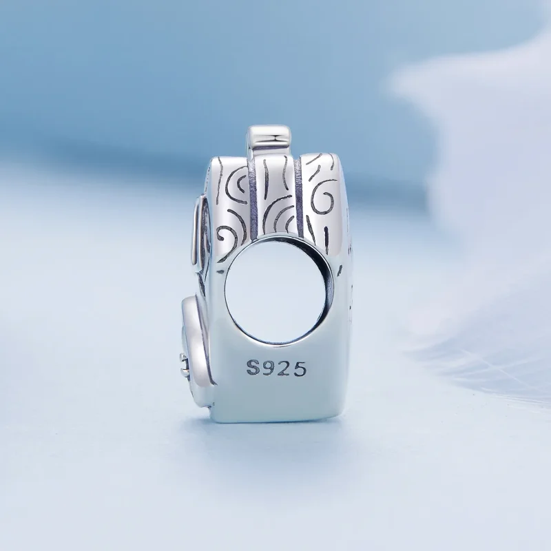 (bilde for) Pandora-stil hjerteformet hussjarm - BSC871 - Vis 3