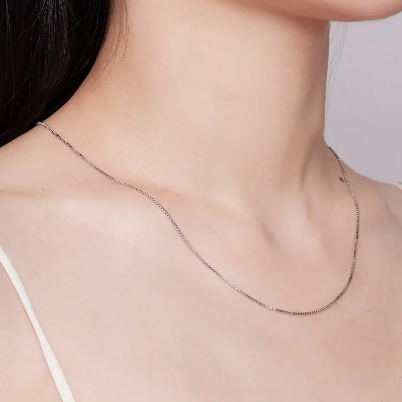 (bilde for) Pandora Style 0.8 Boxchain Basics Chain Halskjede - SCA024 - Vis 5