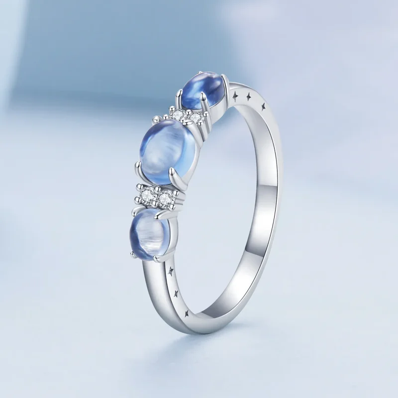 (bilde for) Pandora Style 3 Stones Ring - BSR427 - Vis 2
