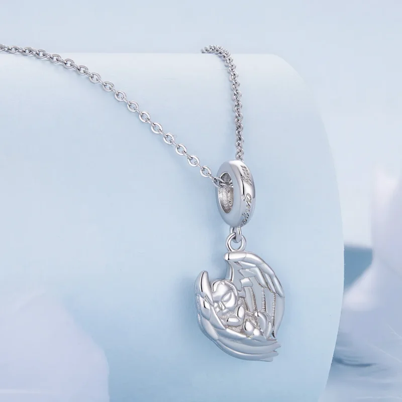 (bilde for) Pandora Style Angel Baby Anheng Charm - BSC851 - Vis 2