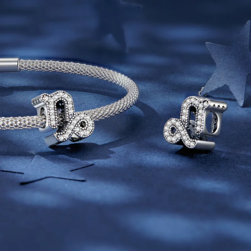 (bilde for) Pandora Style Capricorn Lucky Zodiac Charm - SCC2516-10 - Vis 4