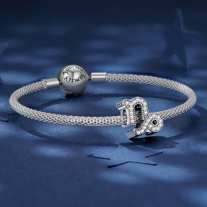 (bilde for) Pandora Style Capricorn Lucky Zodiac Charm - SCC2516-10 - Vis 5