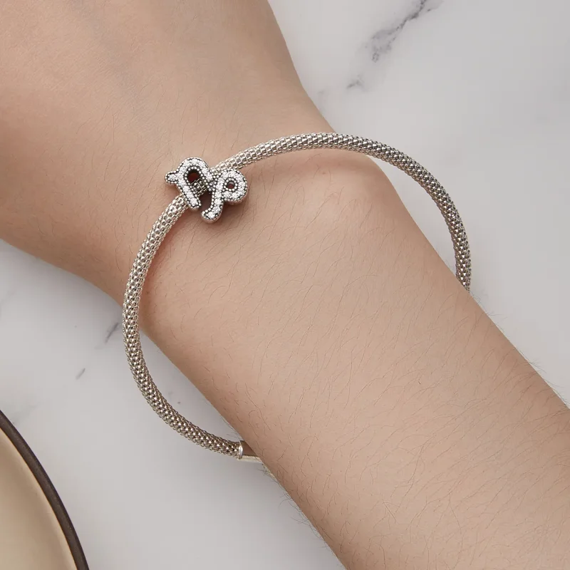 (bilde for) Pandora Style Capricorn Lucky Zodiac Charm - SCC2516-10 - Vis 6