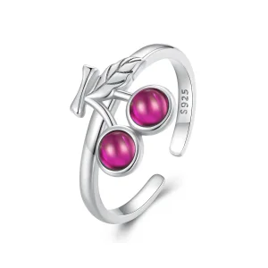 (bilde for) Pandora Style Cherry Open Ring - SCR936