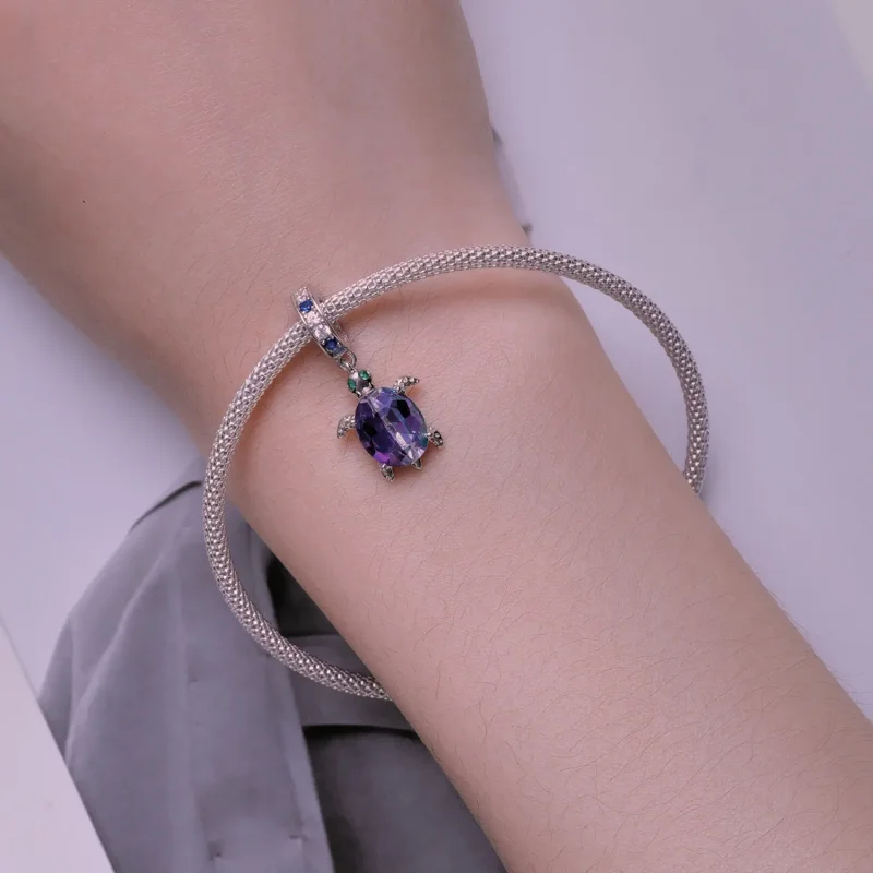 (bilde for) Pandora Style Delikat Turtle Anheng Charm - BSC849 - Vis 5