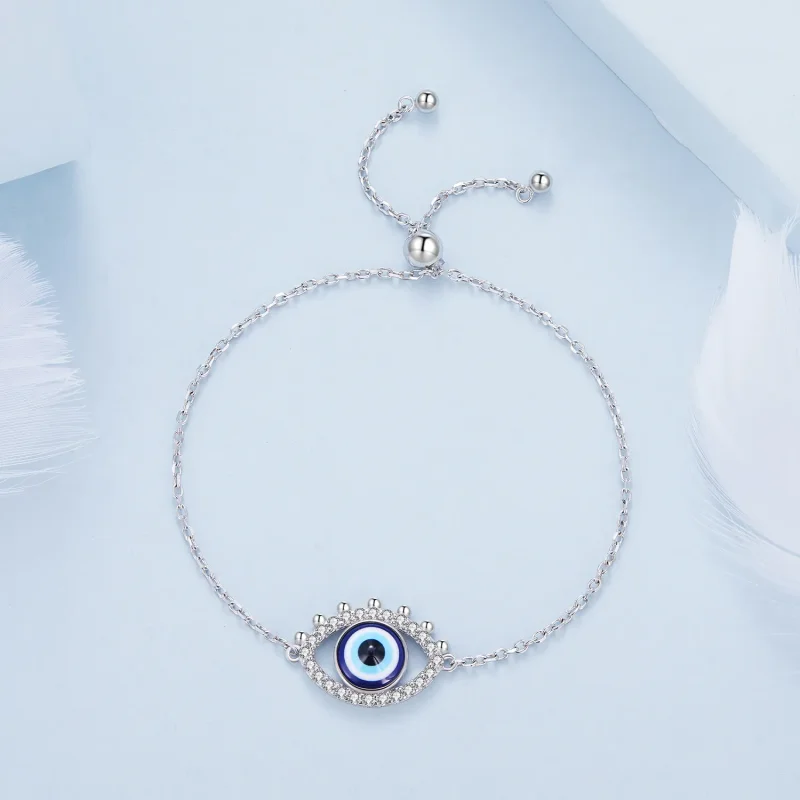 (bilde for) Pandora Style Devil Eye Armbånd - BSB129 - Vis 4