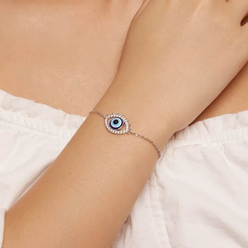 (bilde for) Pandora Style Devil Eye Armbånd - BSB129 - Vis 6