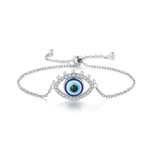 (bilde for) Pandora Style Devil Eye Armbånd - BSB129