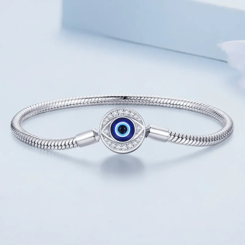 (bilde for) Pandora Style Devil Eye Basics kjedearmbånd - BSB122 - Vis 2