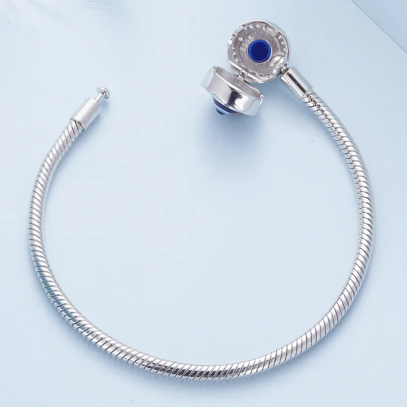 (bilde for) Pandora Style Devil Eye Basics kjedearmbånd - BSB122 - Vis 4