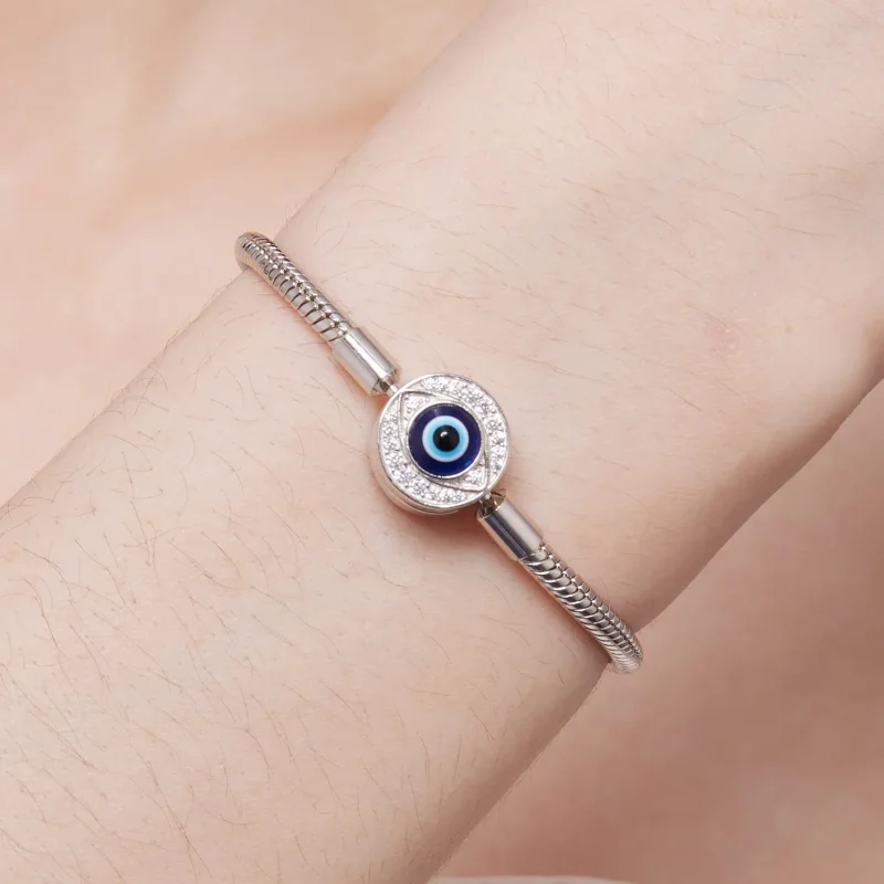 (bilde for) Pandora Style Devil Eye Basics kjedearmbånd - BSB122 - Vis 5