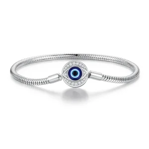 (bilde for) Pandora Style Devil Eye Basics kjedearmbånd - BSB122
