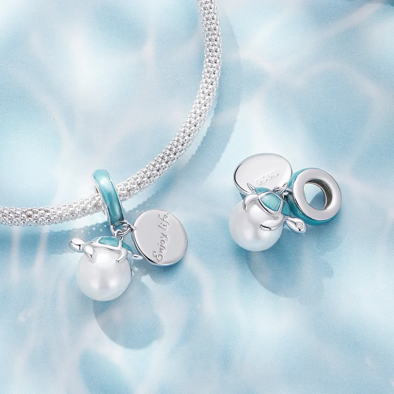 (bilde for) Pandora Style Enjoy Life of Sea Turtles Pendant Charm - SCC2506 - Vis 4