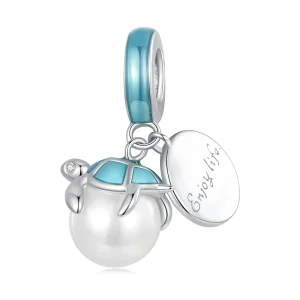 (bilde for) Pandora Style Enjoy Life of Sea Turtles Pendant Charm - SCC2506